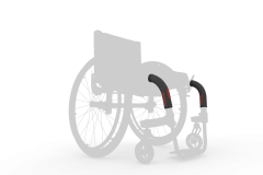 AC09 Protezioni telaio in neoprene (paio) (nell'immagine di colore rosso)