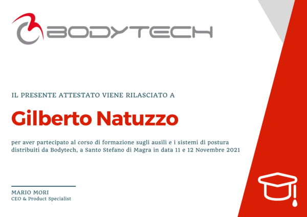 Attestato Bodytech Academy